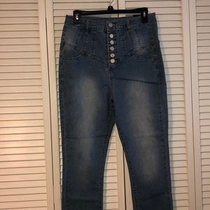 Fashion Nova high waisted jeans